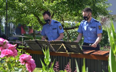 Landespolizeiorchester im Altenheim