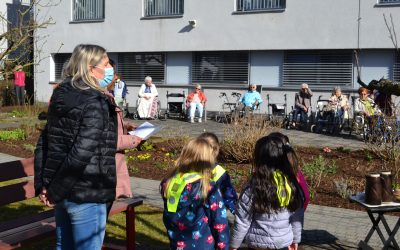 Osterbesuch von den Kindern des Kindergartens „Don Bosco“