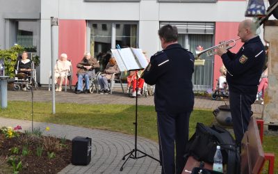 Besuch vom Landespolizeiorchester Rheinland-Pfalz